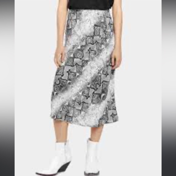 NWT Sanctuary | Snakeskin Midi Skirt | XS - Picture 2 of 6